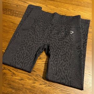 Gymshark Black Patterned Leggings